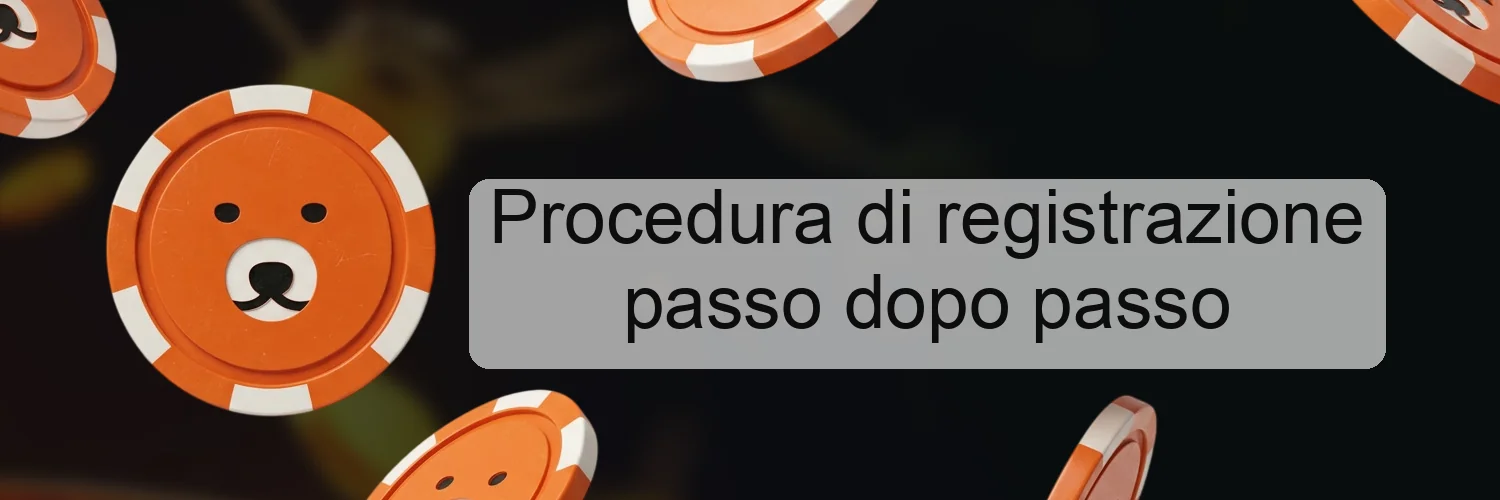 Procedura di registrazione passo dopo passo