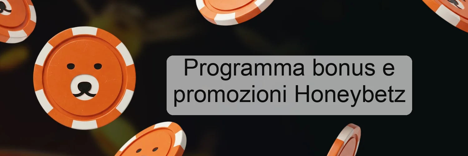 Programma bonus e promozioni Honeybetz