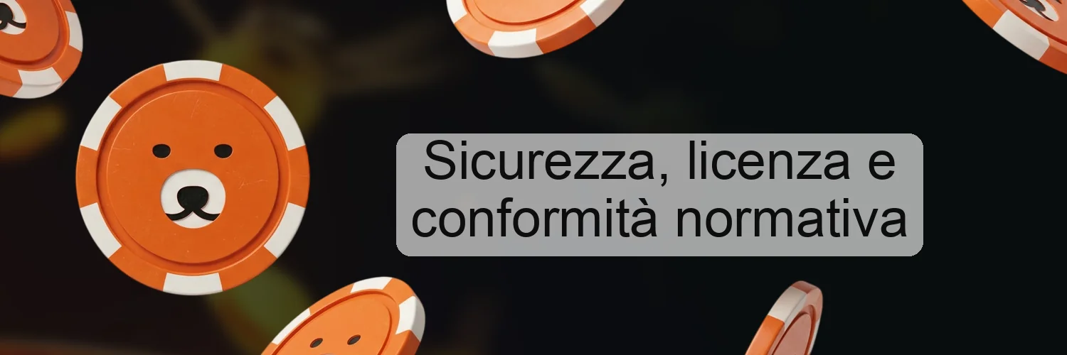 Sicurezza, licenza e conformità normativa